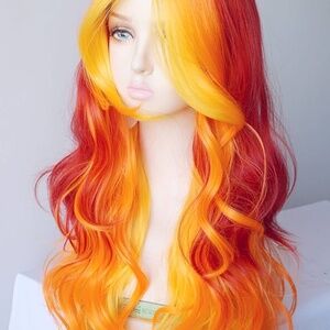 Wig new Long synthetic cosplay dress up Halloween